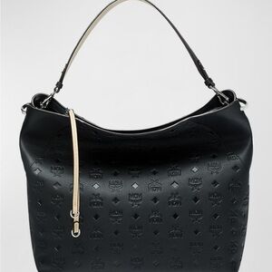 MCM Black Hobo Bag